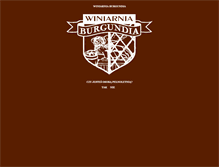 Tablet Screenshot of burgundia.com.pl